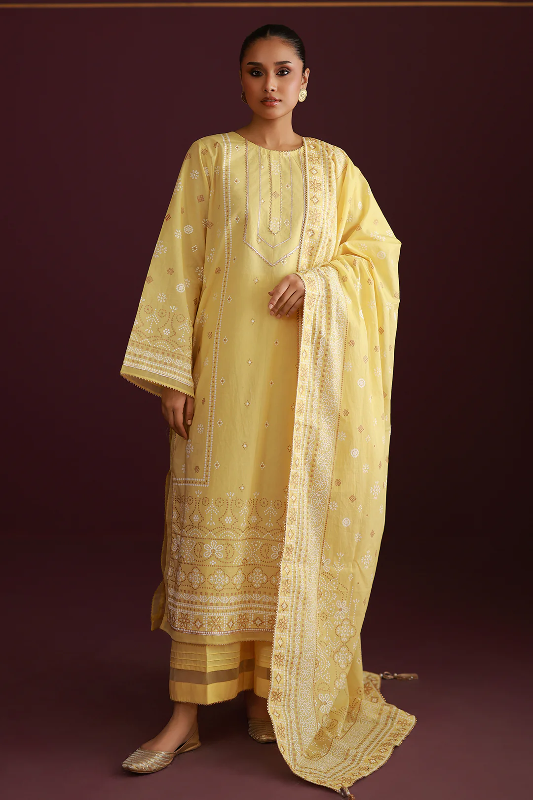 Shirt Shalwar Dupatta - 0772 - Image 4