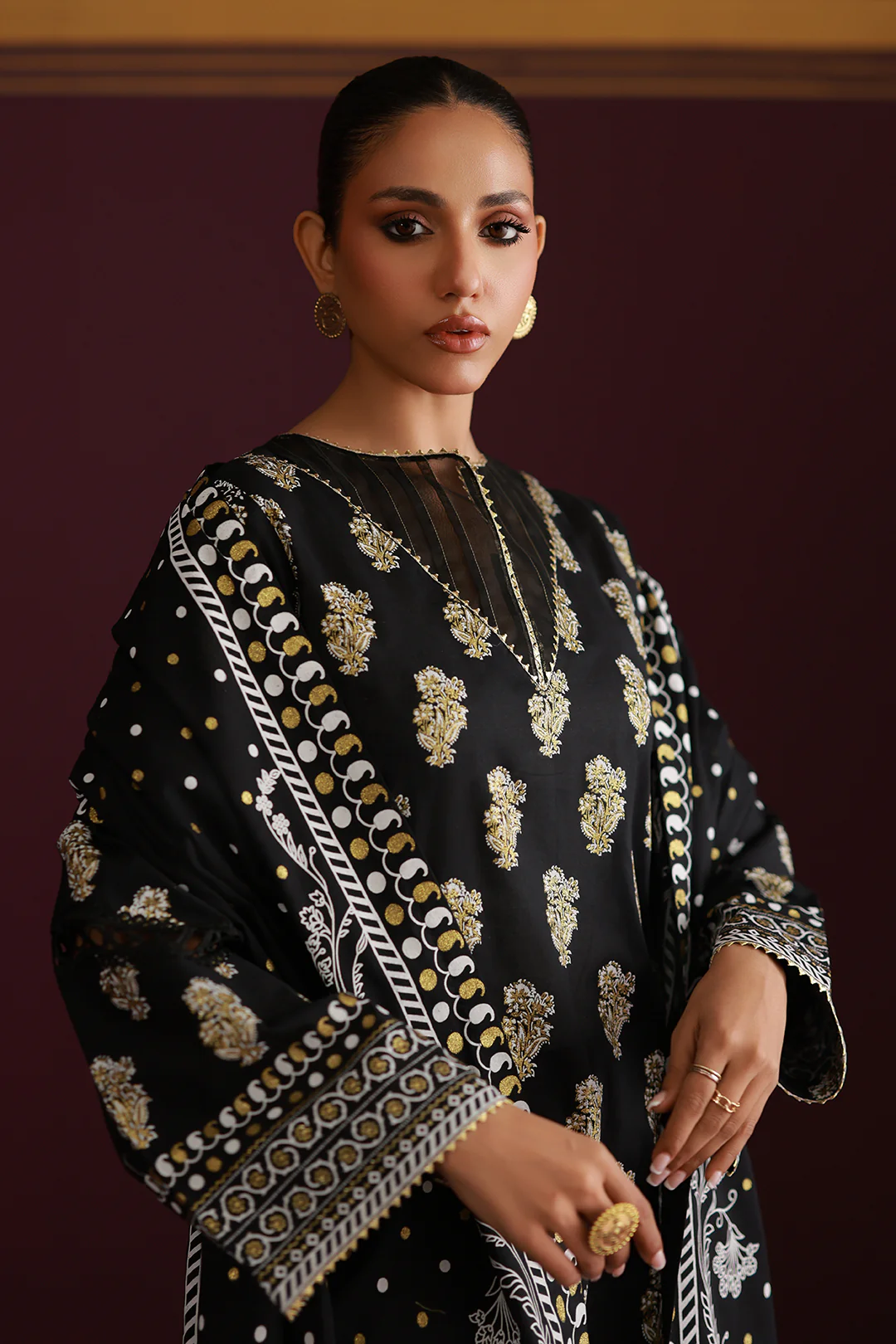 Shirt Shalwar Dupatta - 0776 - Image 2