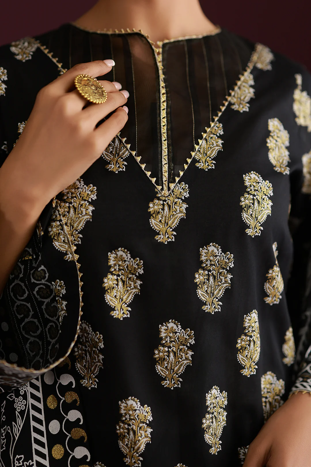 Shirt Shalwar Dupatta - 0776 - Image 6