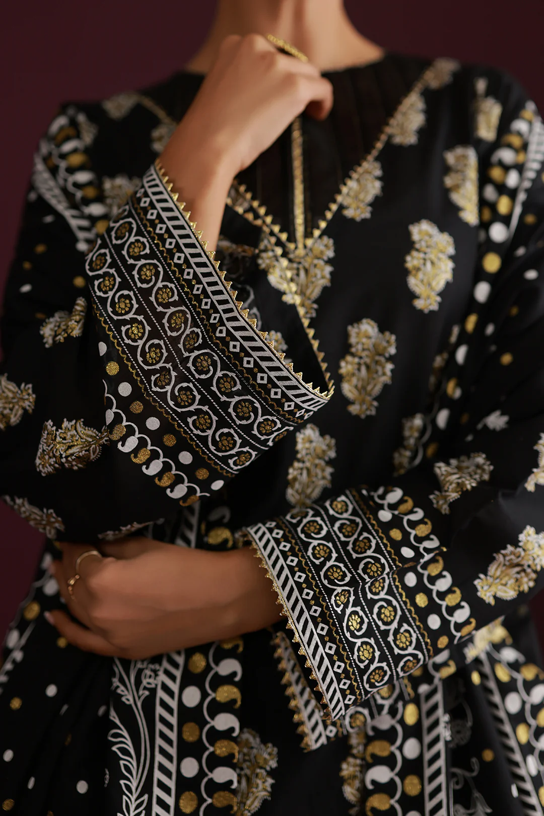 Shirt Shalwar Dupatta - 0776 - Image 7