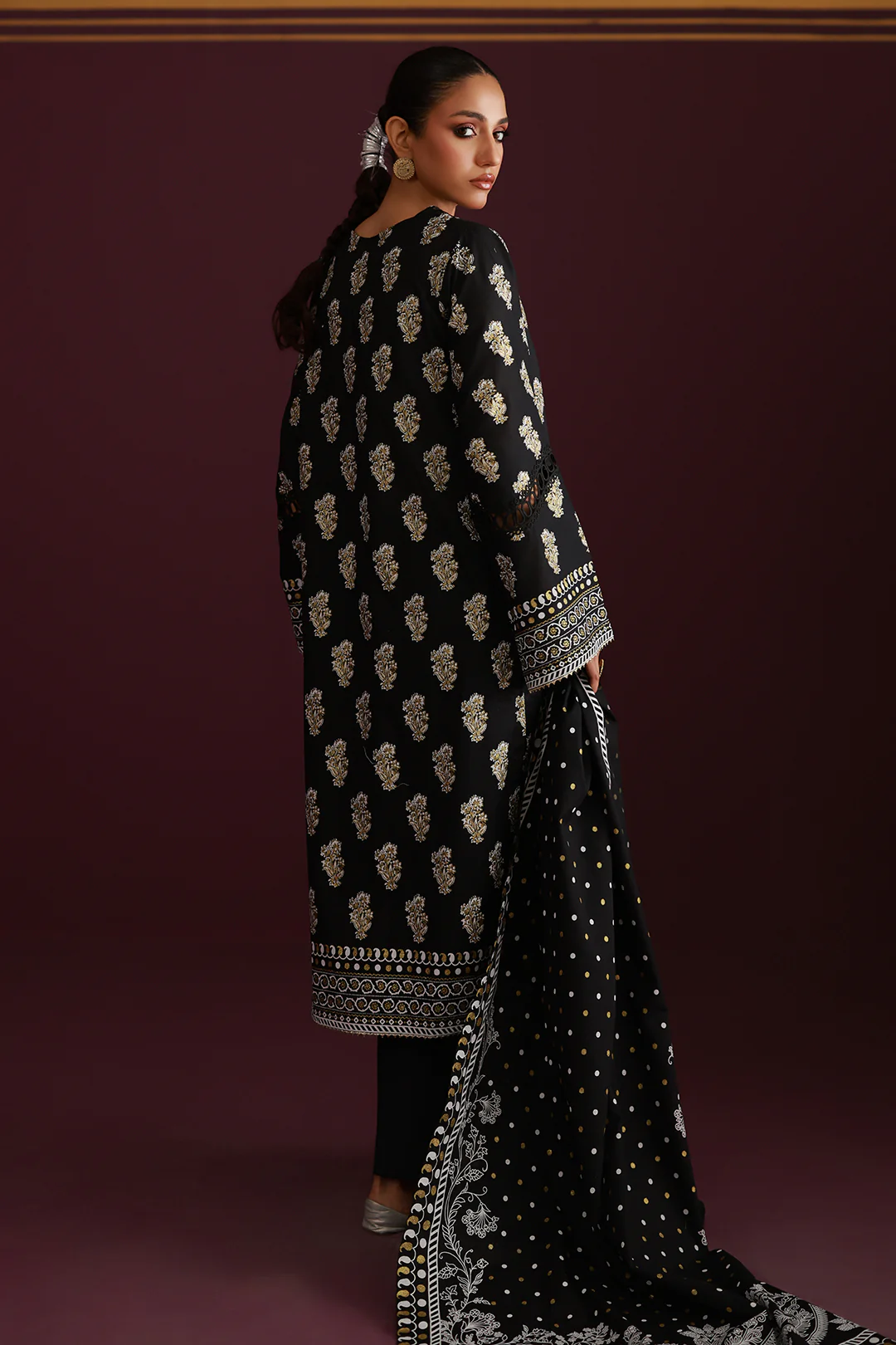 Shirt Shalwar Dupatta - 0776 - Image 8