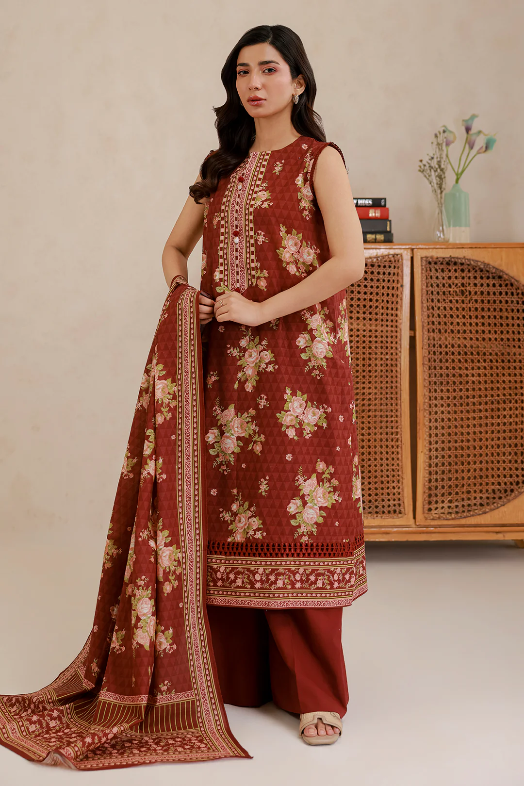Shirt Shalwar Dupatta - 0819 - Image 4