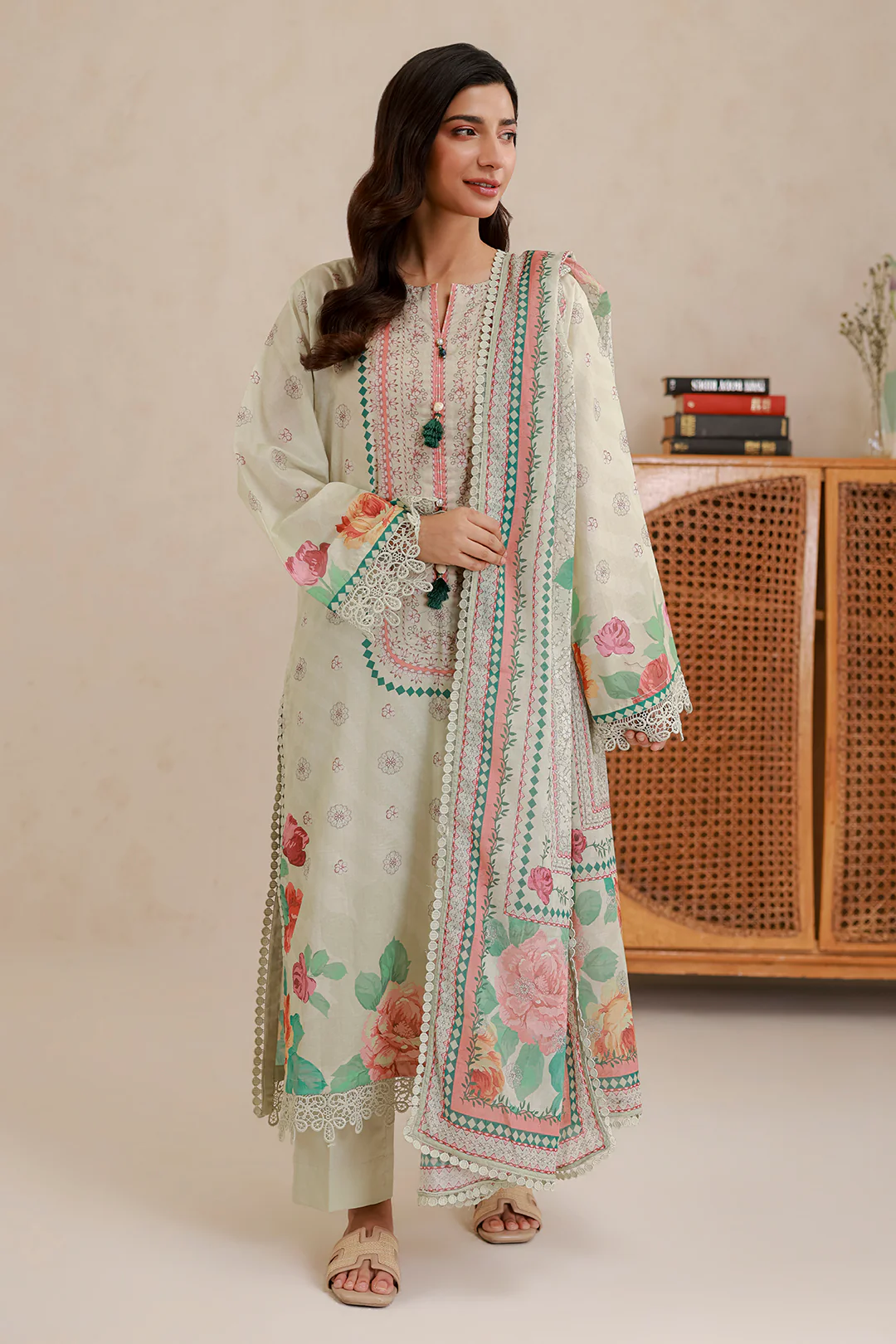 Shirt Shalwar Dupatta - 0825 - Image 7