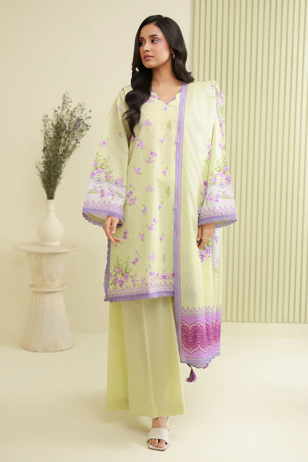 Shirt Shalwar Dupatta - 0828 - Image 3