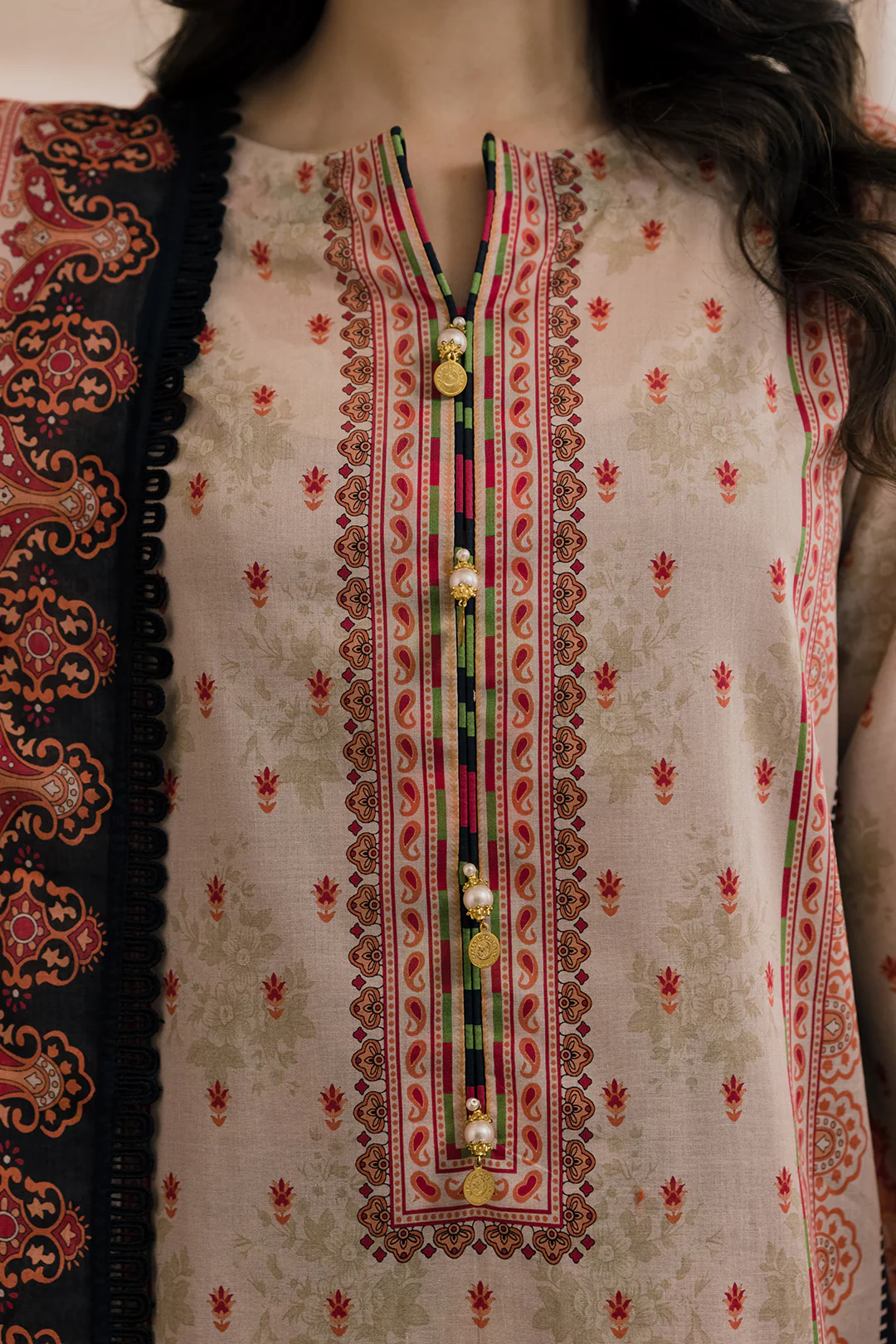 Shirt Shalwar Dupatta - 0831 - Image 5