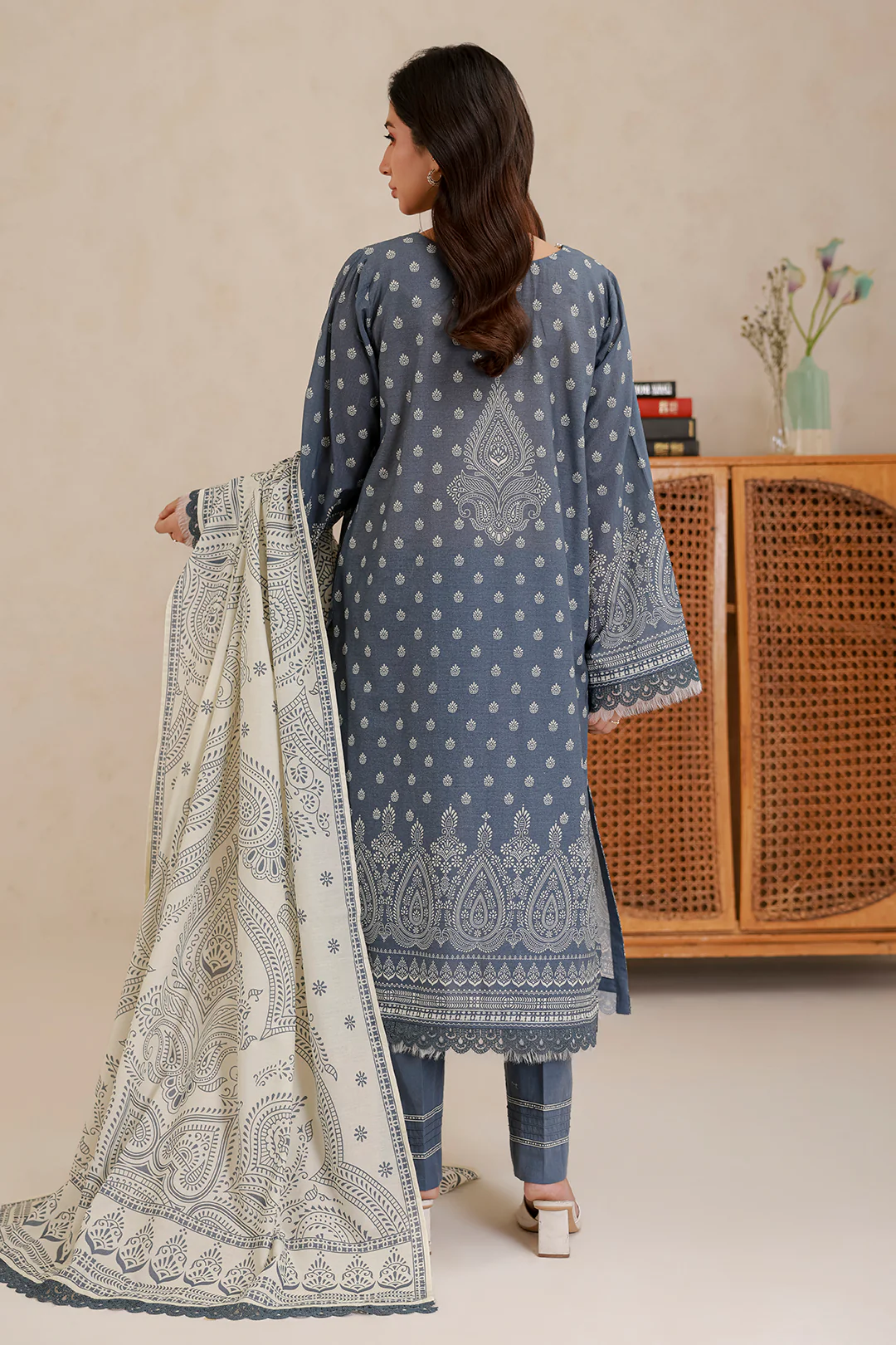 Shirt Shalwar Dupatta - 0833 - Image 10