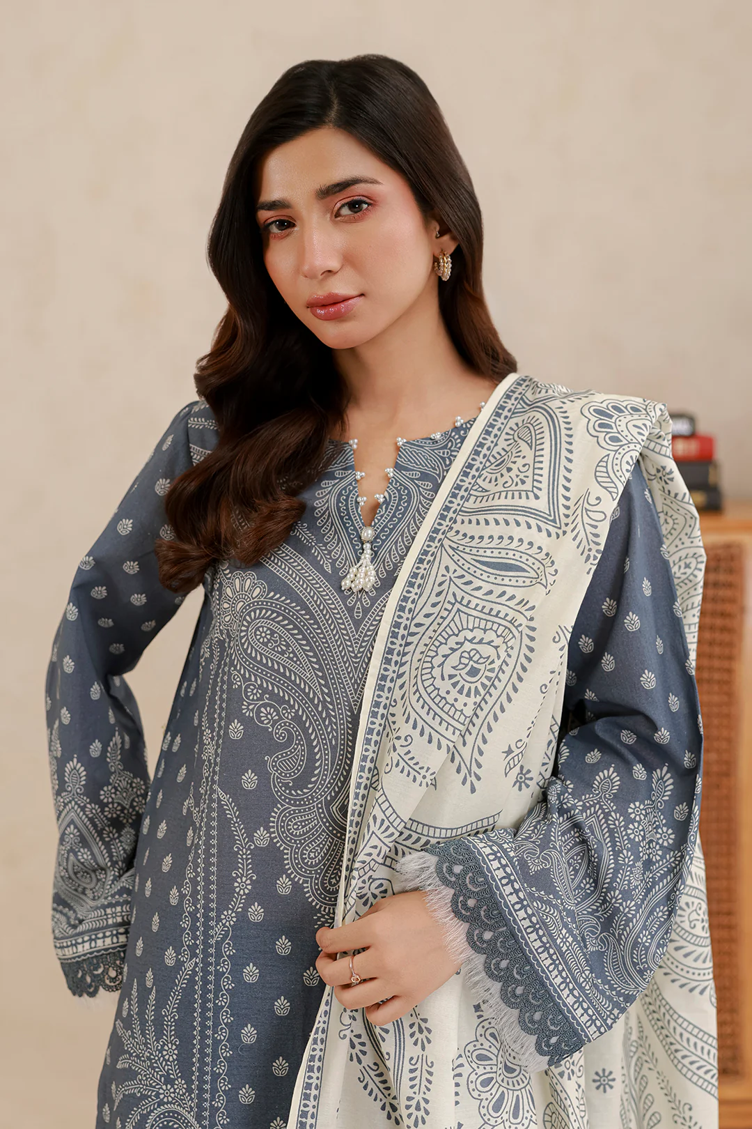 Shirt Shalwar Dupatta - 0833 - Image 3