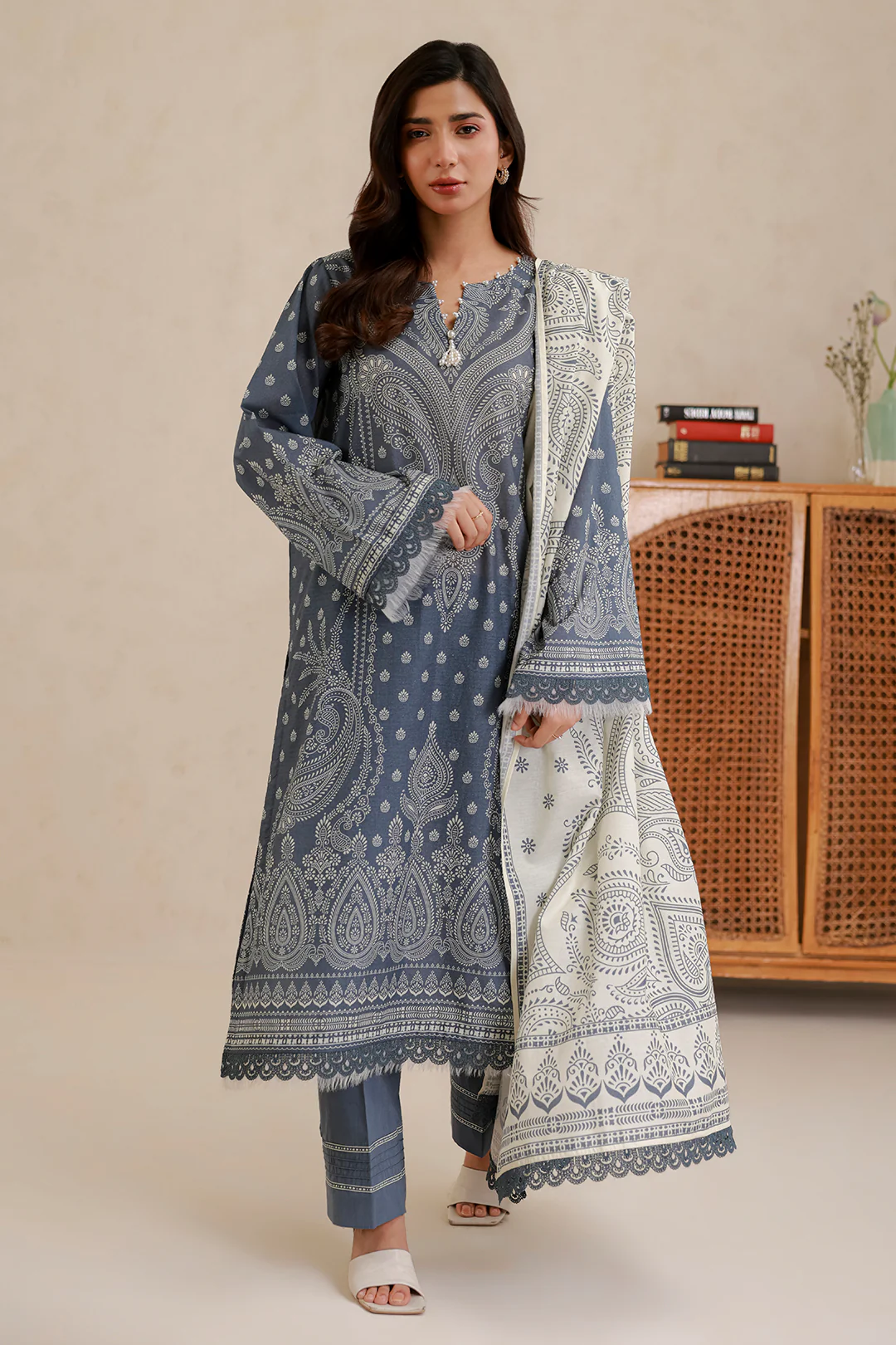 Shirt Shalwar Dupatta - 0833 - Image 4