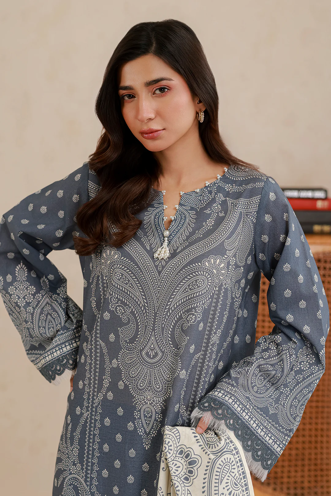 Shirt Shalwar Dupatta - 0833 - Image 5