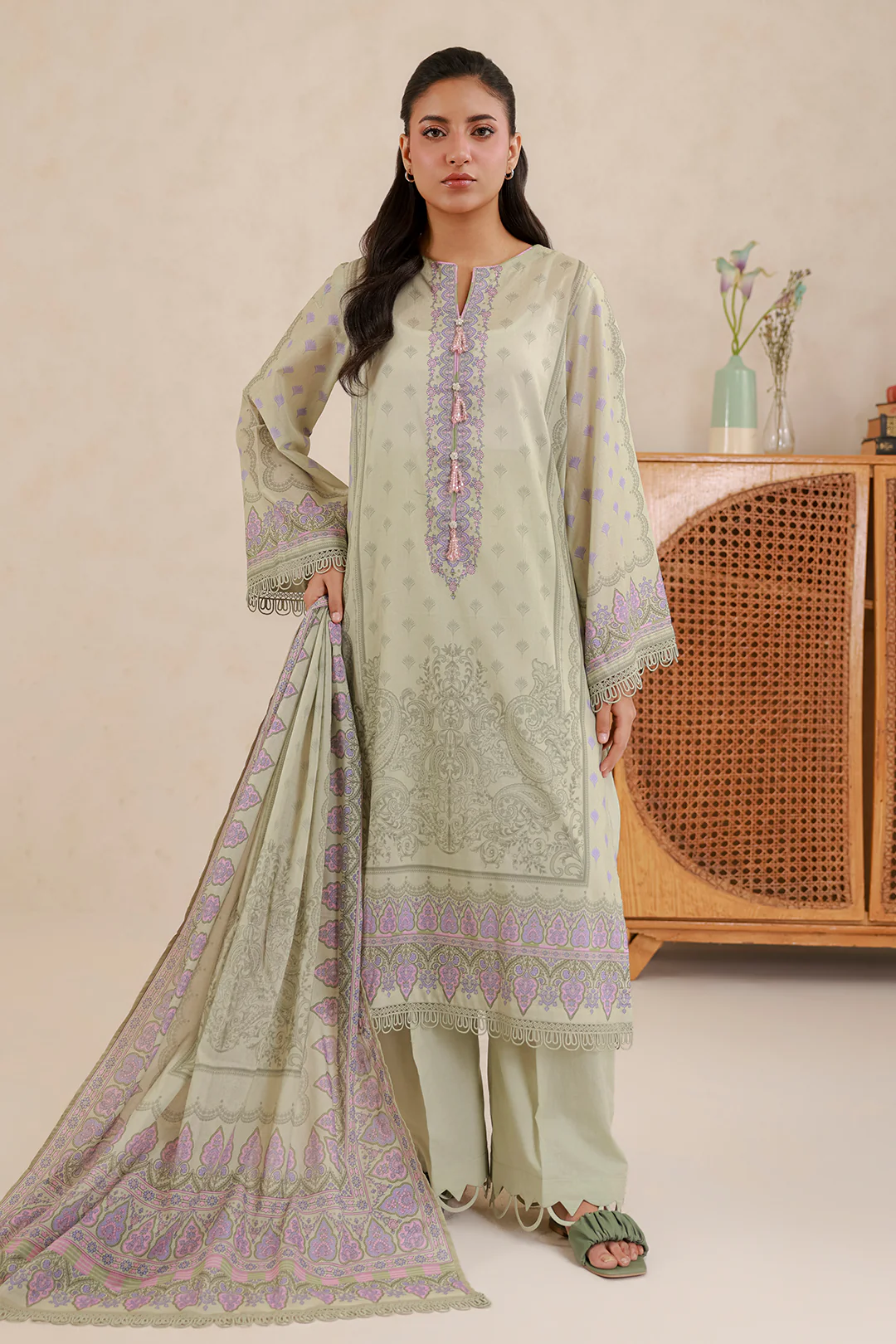 Shirt Shalwar Dupatta - 0875 - Image 3