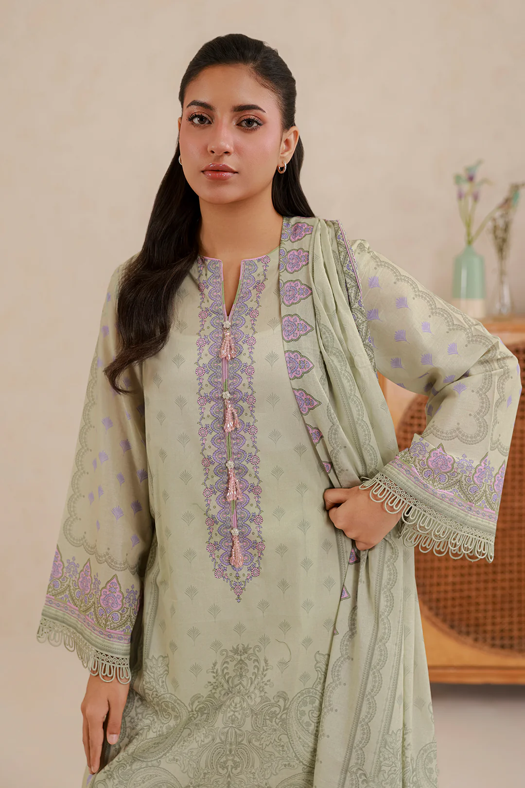 Shirt Shalwar Dupatta - 0875 - Image 7