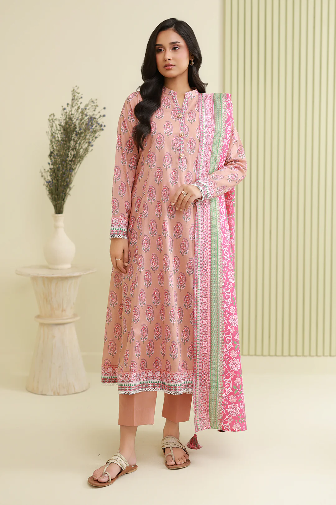 Shirt Shalwar Dupatta - 0878 - Image 10