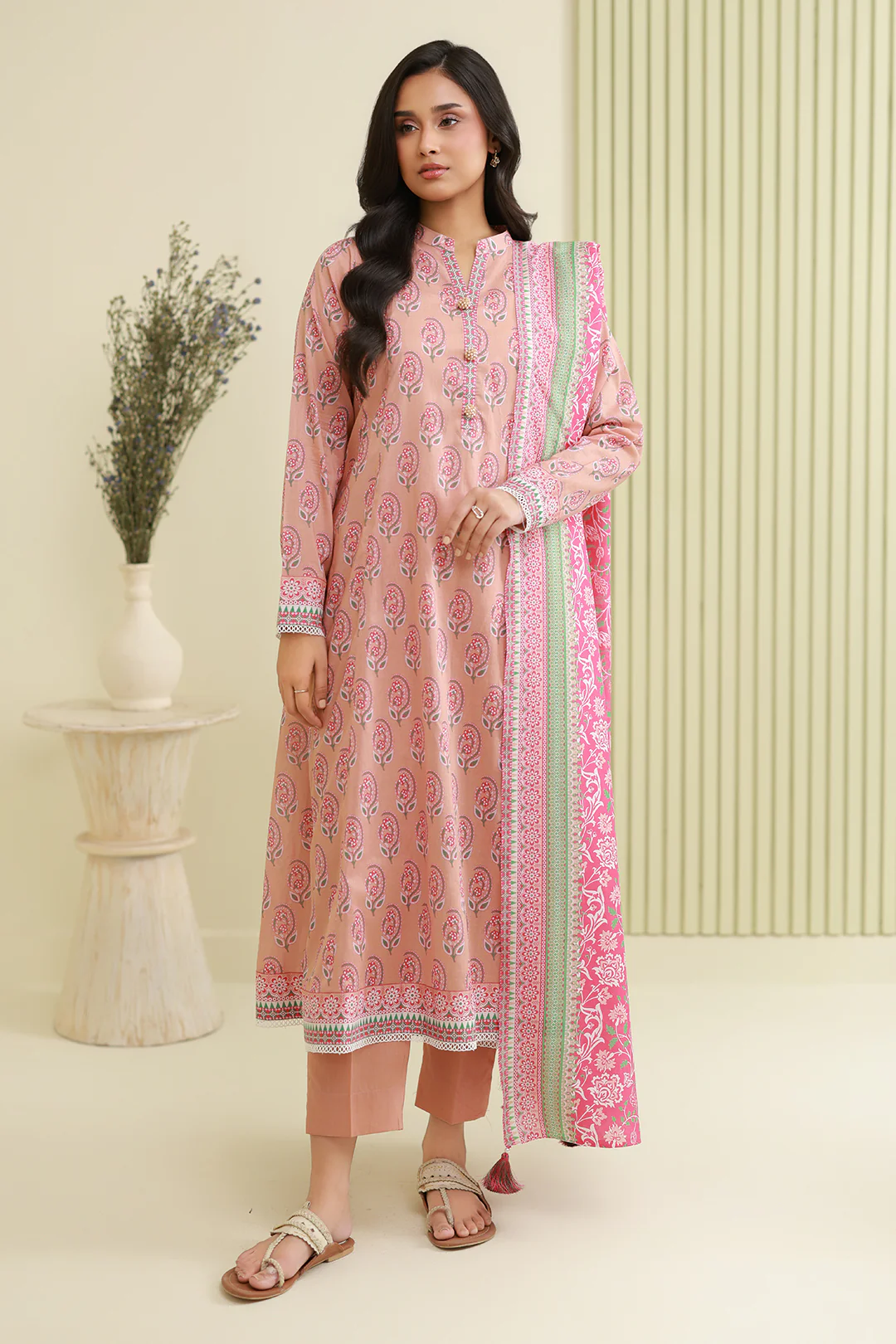 Shirt Shalwar Dupatta - 0878 - Image 12