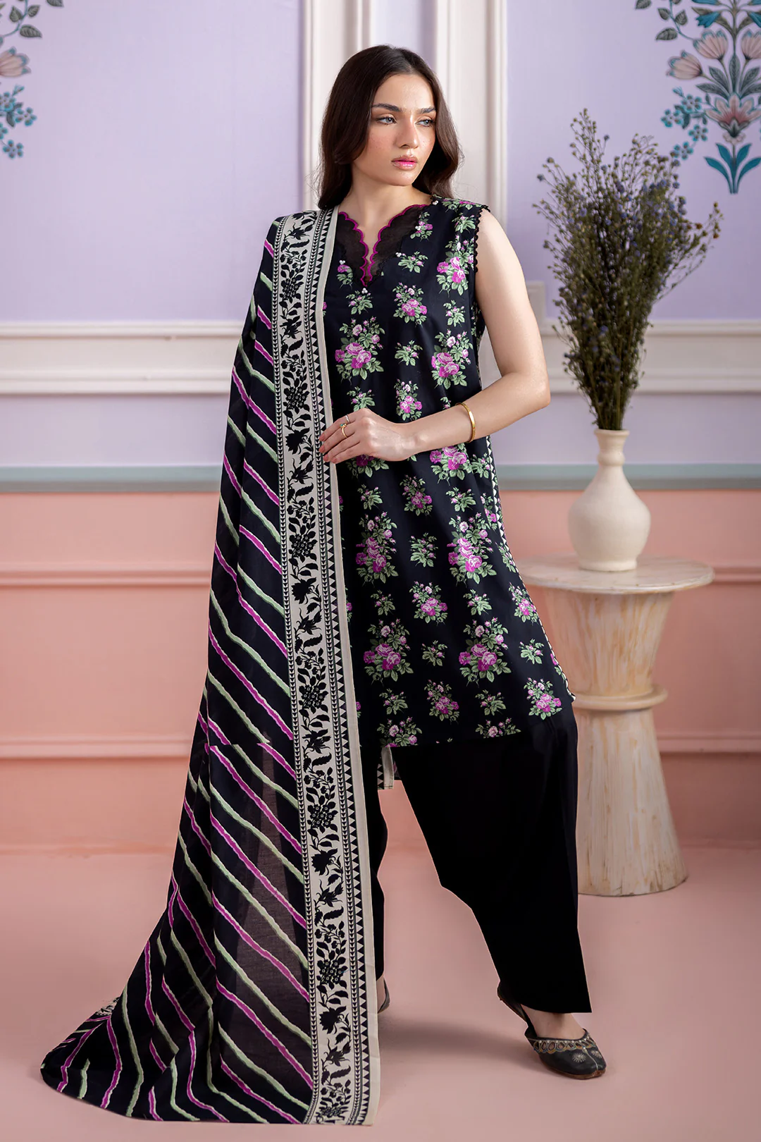 Shirt Shalwar Dupatta - 0886 - Image 3