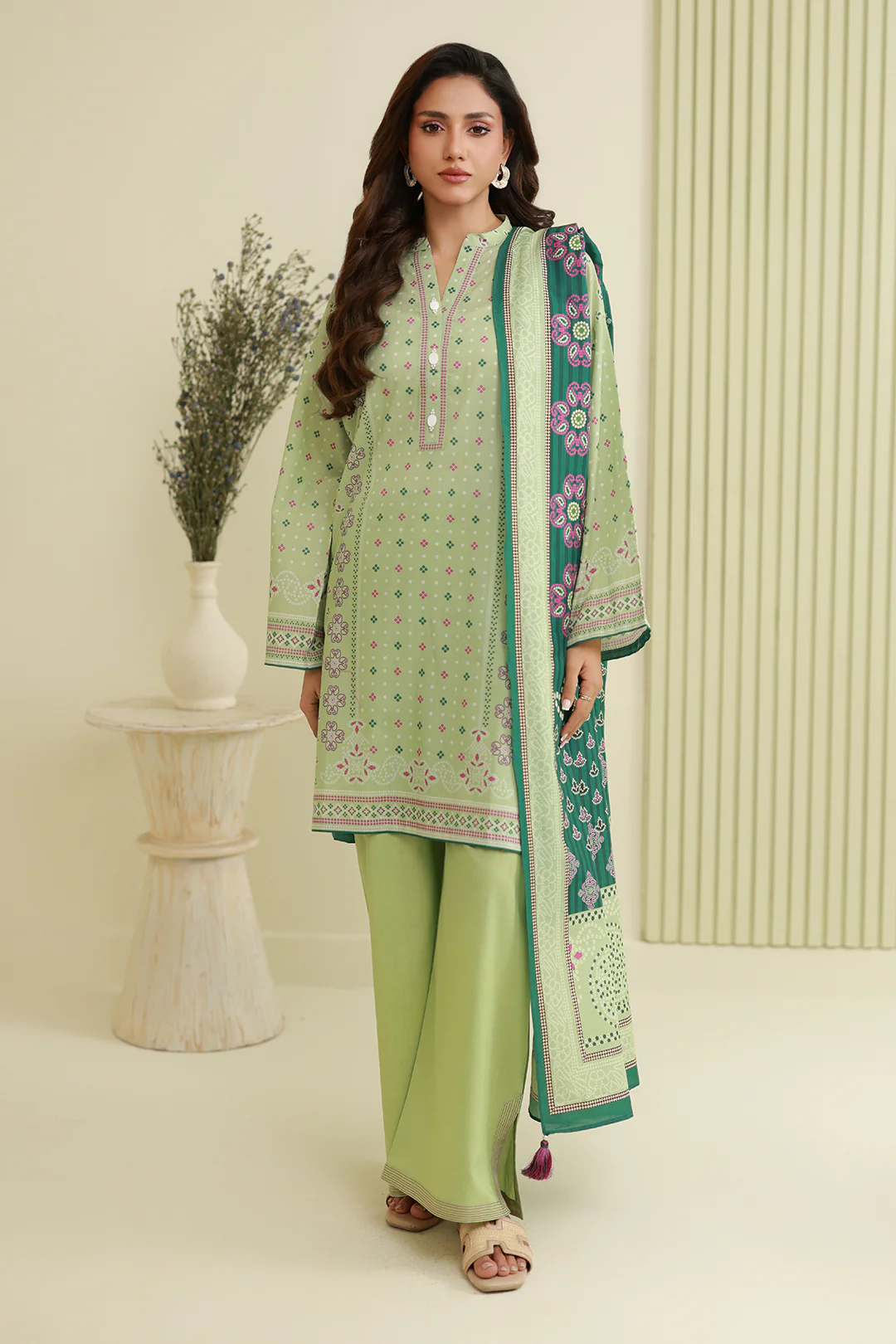 Shirt Shalwar Dupatta - 0888 - Image 7