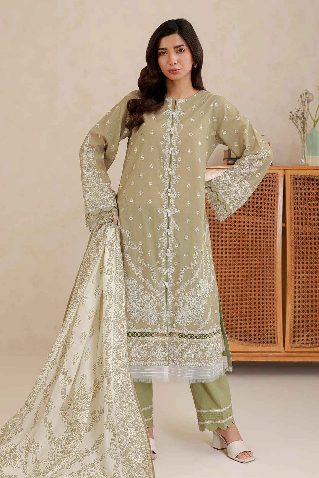 Shirt Shalwar Dupatta - 0895 - Image 5