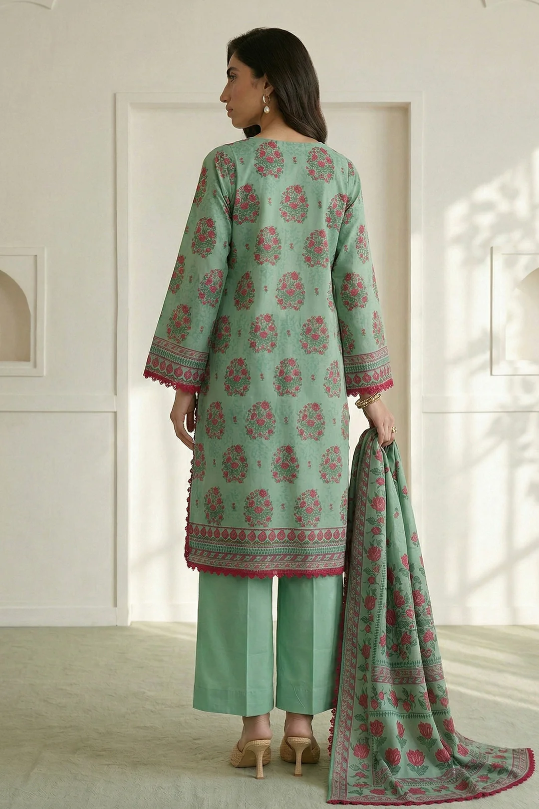 Shirt Shalwar Dupatta - 0946 - Image 6