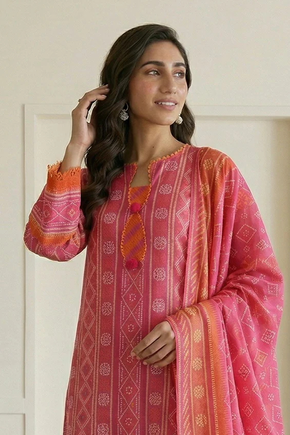 Shirt Shalwar Dupatta - 0952 - Image 2