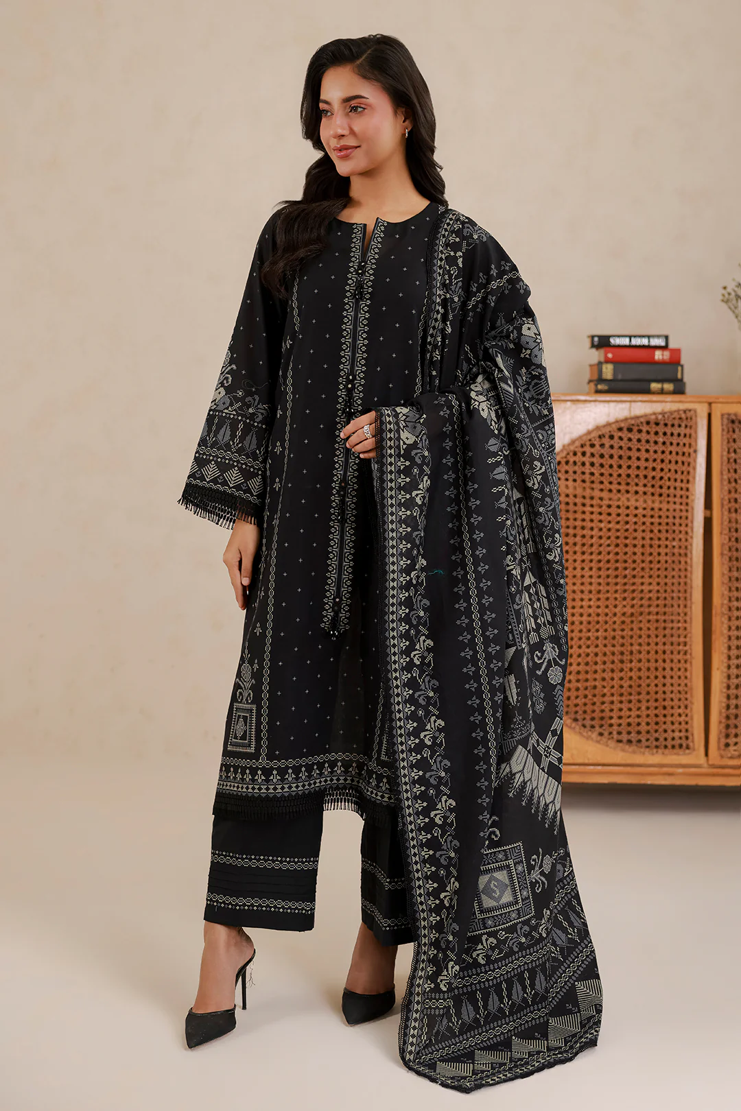Shirt Shalwar Dupatta - 0956 - Image 4