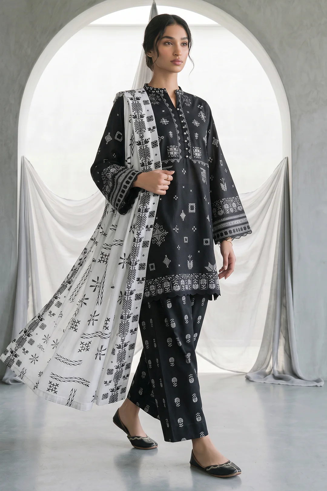 Shirt Shalwar Dupatta - 0957