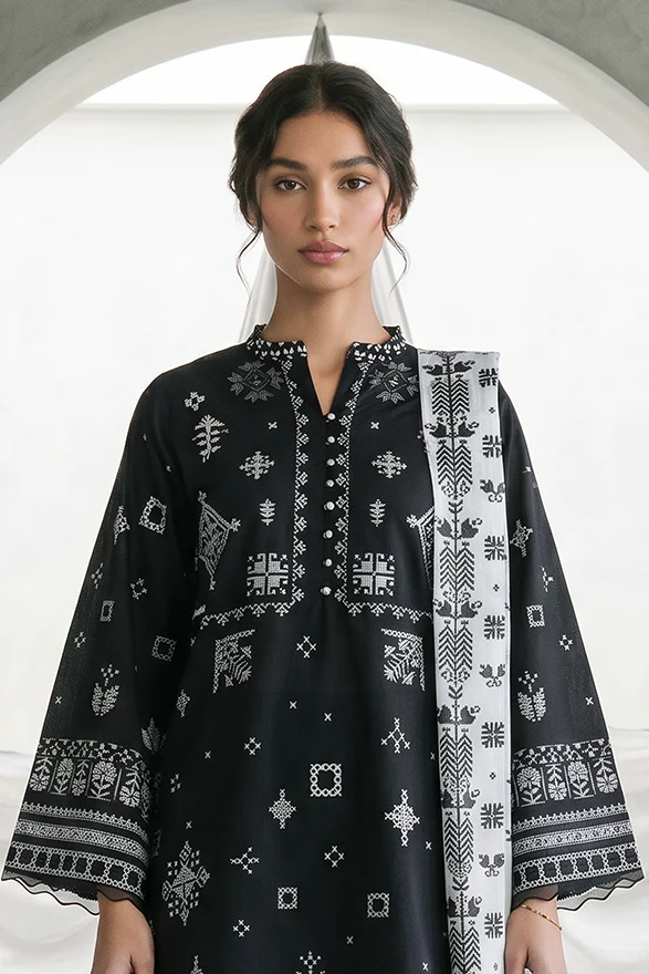 Shirt Shalwar Dupatta - 0957 - Image 2