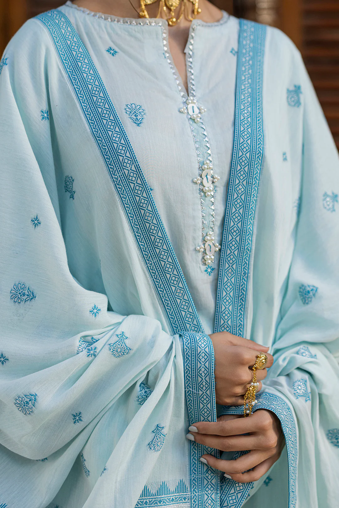 Shirt Shalwar Dupatta - 0987 - Image 4