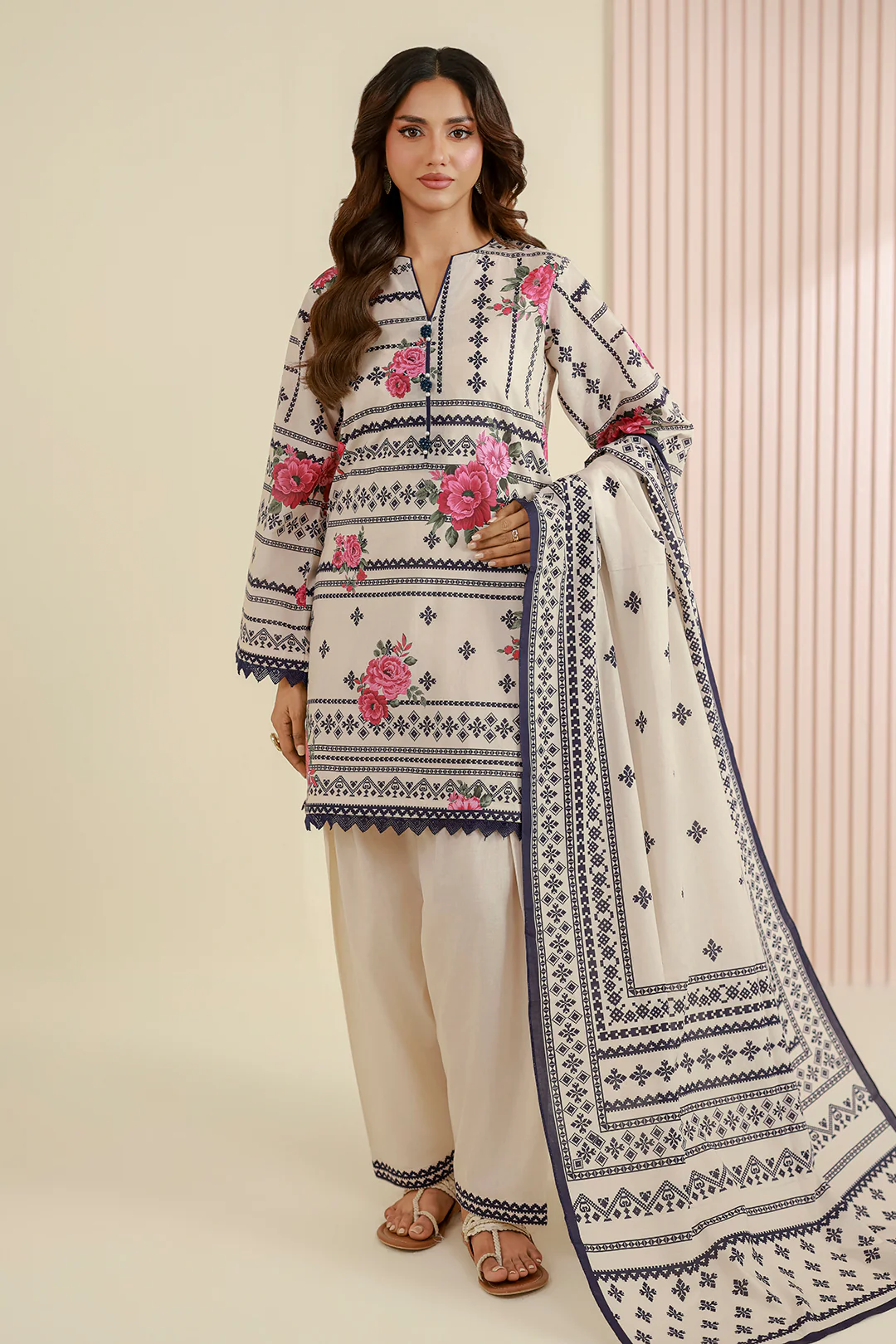 Shirt Shalwar Dupatta - 1007 - Image 3