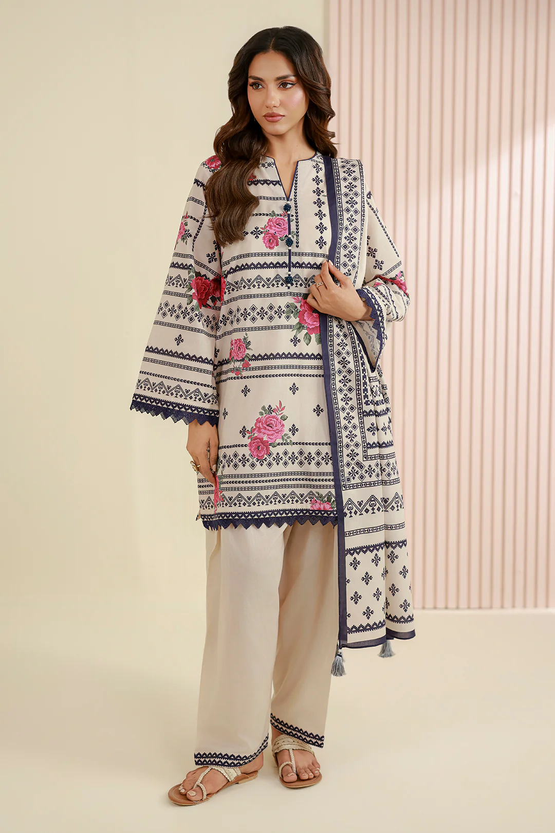 Shirt Shalwar Dupatta - 1007 - Image 4