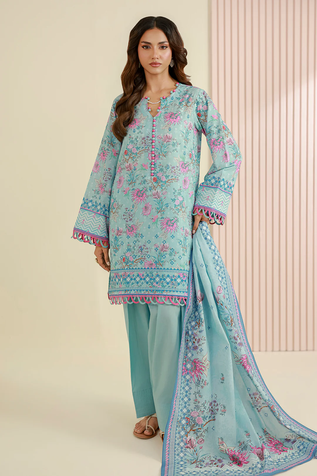 Shirt Shalwar Dupatta - 1009 - Image 5