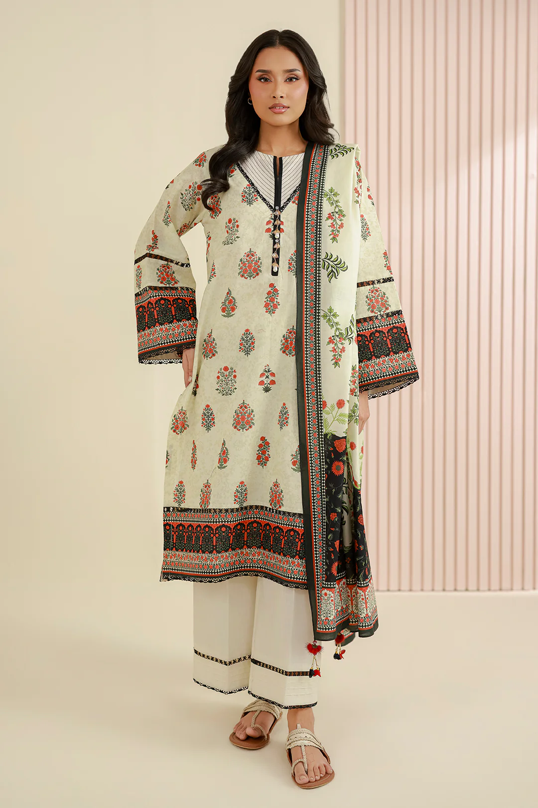 Shirt Shalwar Dupatta - 1011 - Image 4