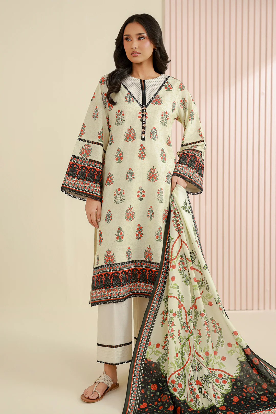 Shirt Shalwar Dupatta - 1011 - Image 5
