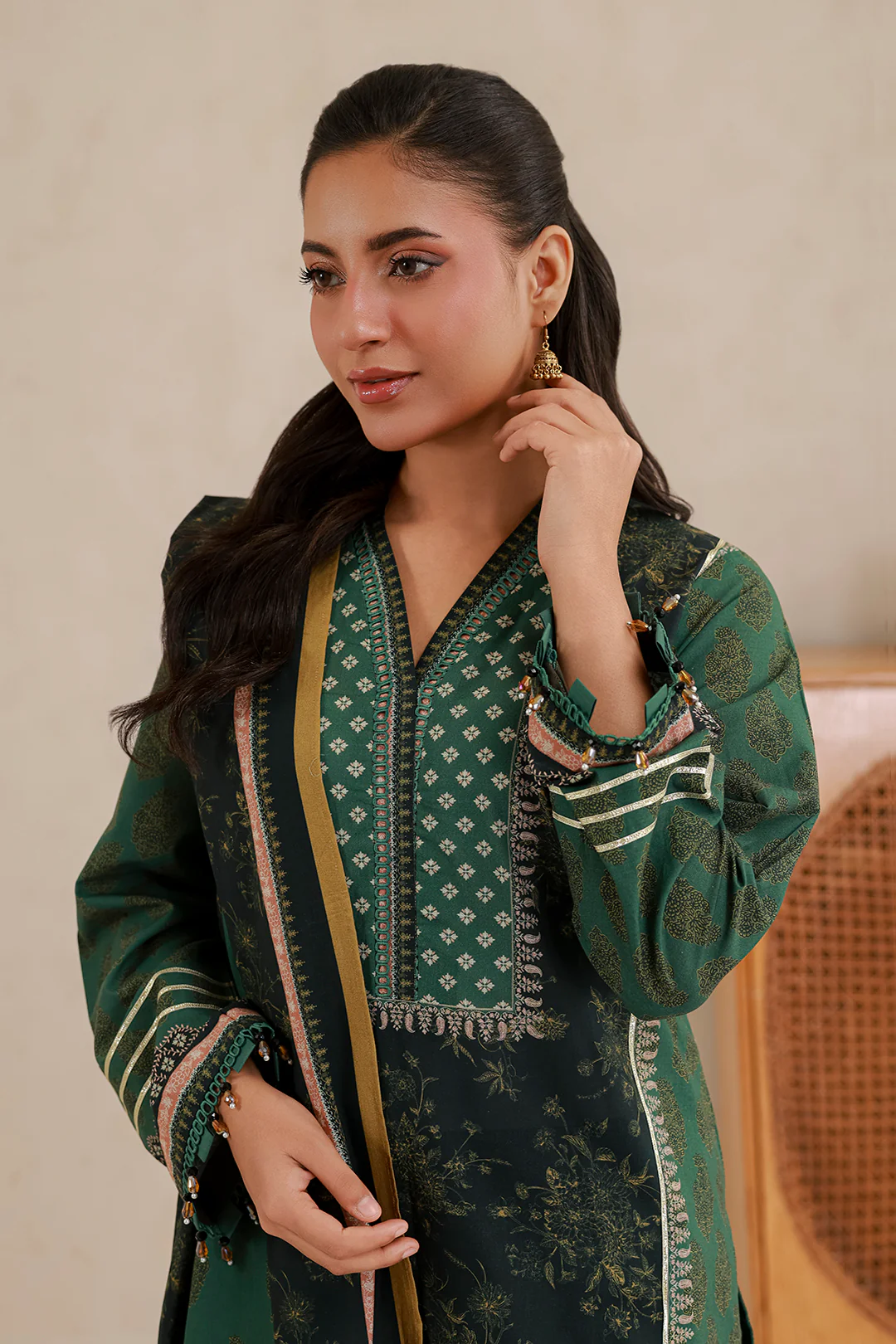 Shirt Shalwar Dupatta - 1019 - Image 2