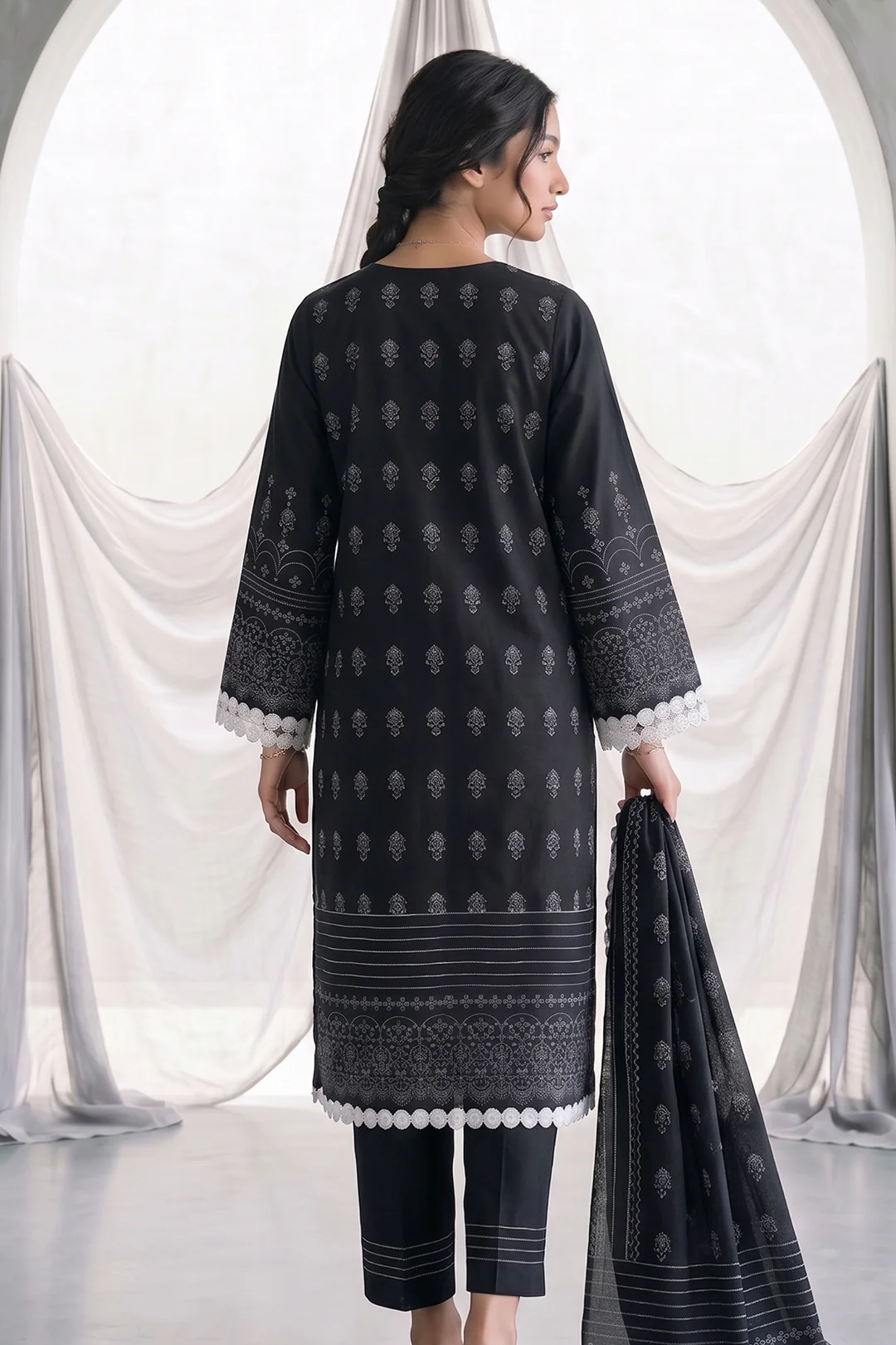 Shirt Shalwar Dupatta - 1090 - Image 7