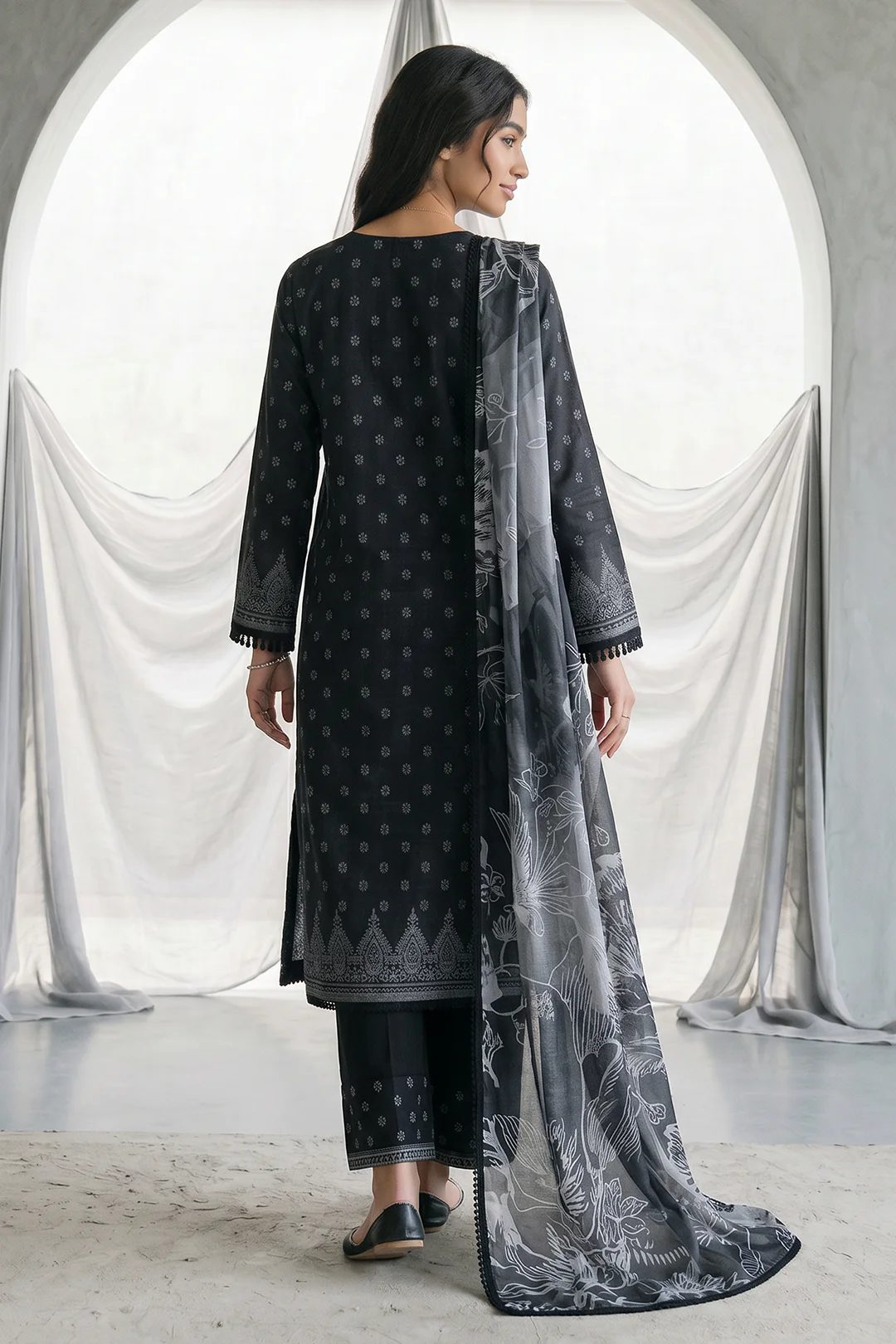Shirt Shalwar Dupatta - 1091 - Image 6