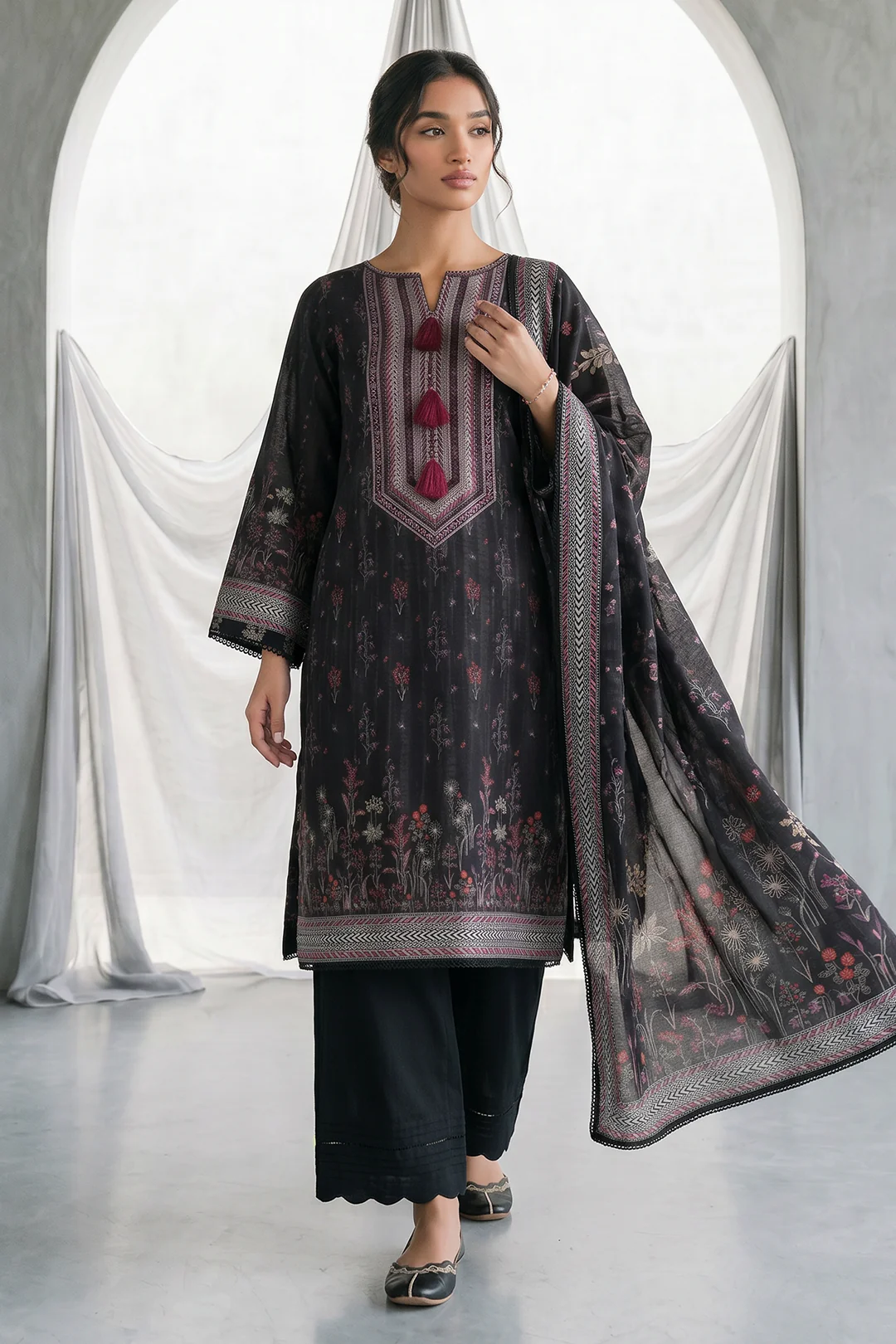 Shirt Shalwar Dupatta - 1137