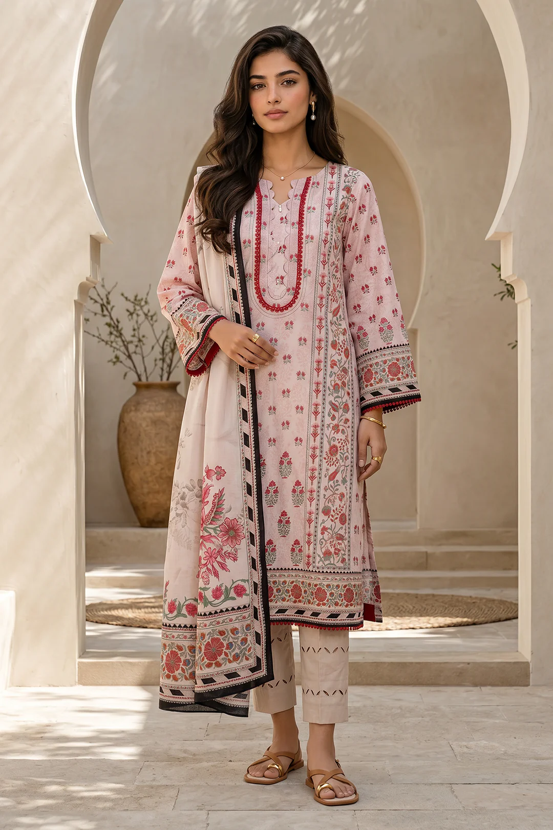 Shirt Shalwar Dupatta - 1145