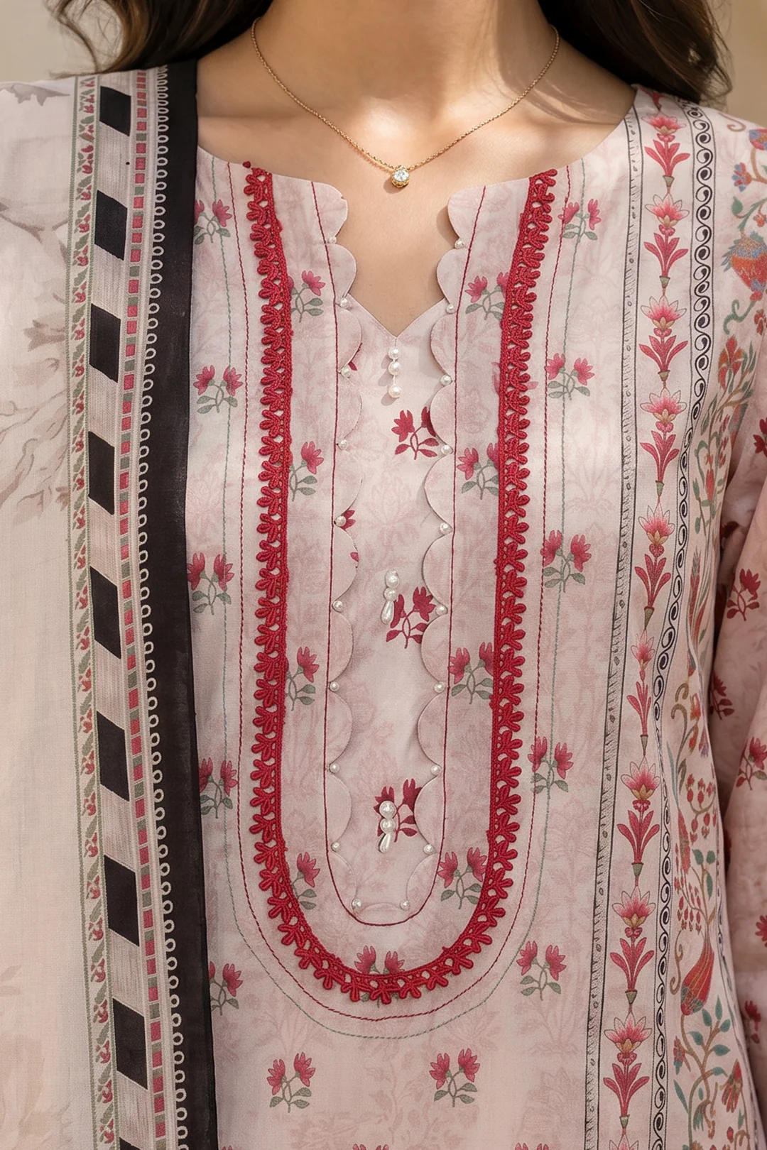 Shirt Shalwar Dupatta - 1145 - Image 3