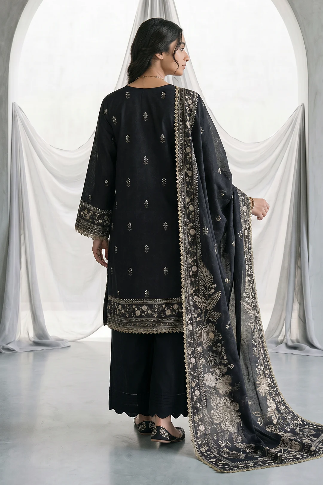Shirt Shalwar Dupatta - 1158 - Image 7