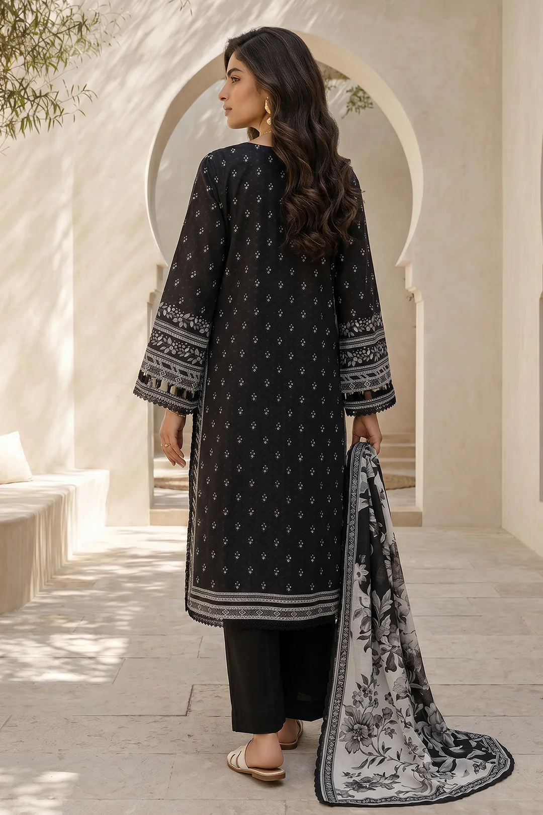 Shirt Shalwar Dupatta - 8037 - Image 6