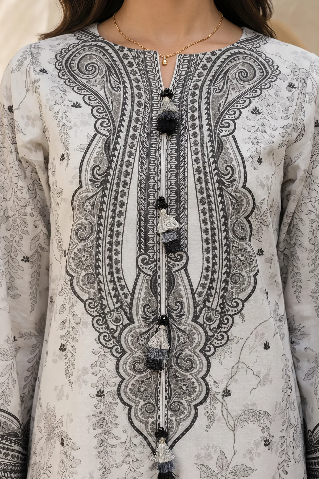 Shirt Shalwar Dupatta - 8039 - Image 3