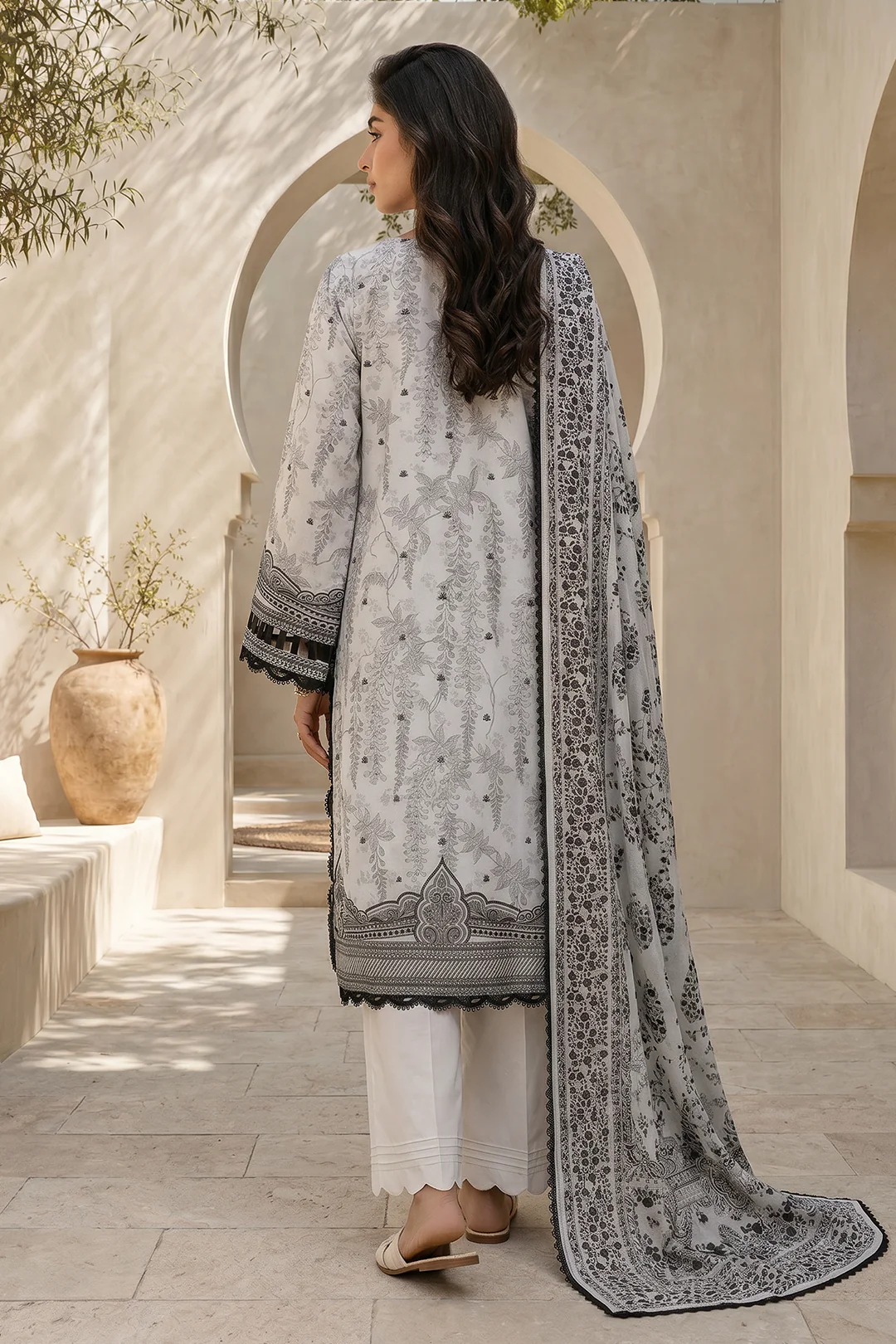 Shirt Shalwar Dupatta - 8039 - Image 6