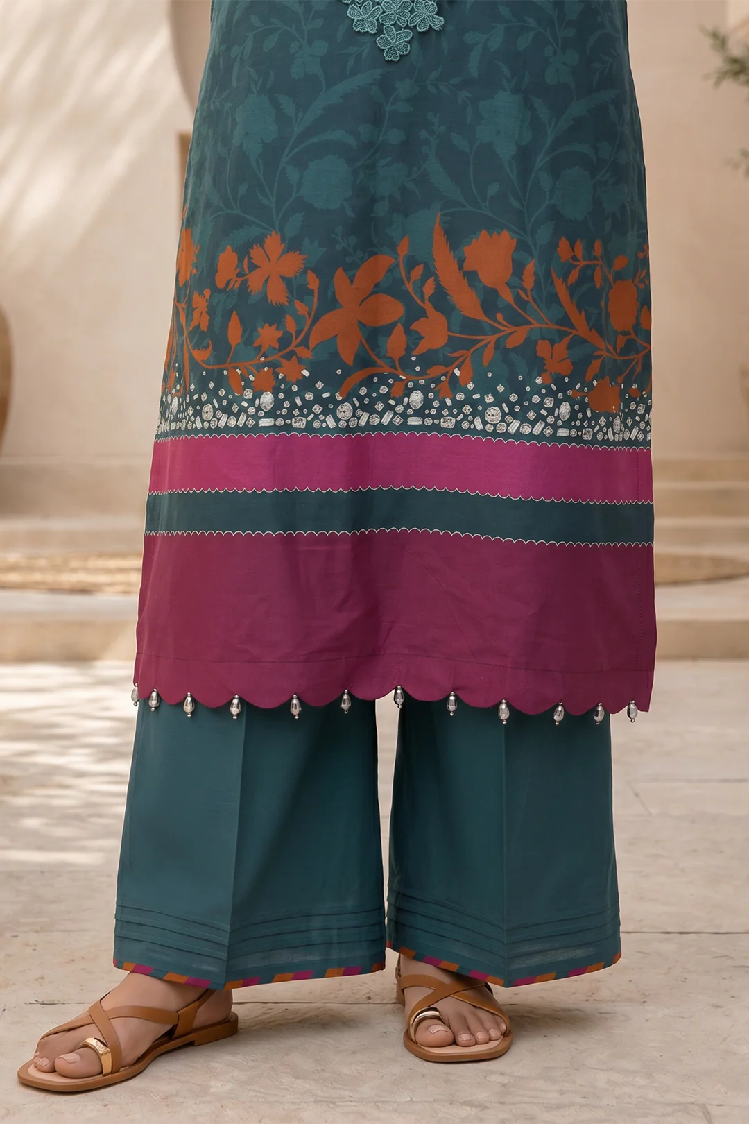 Shirt Shalwar Dupatta - 8040 - Image 4