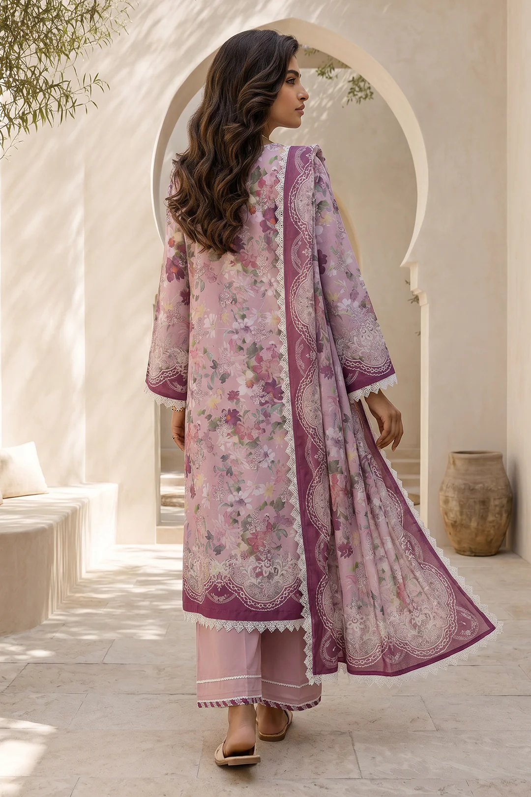 Shirt Shalwar Dupatta - 8041 - Image 6