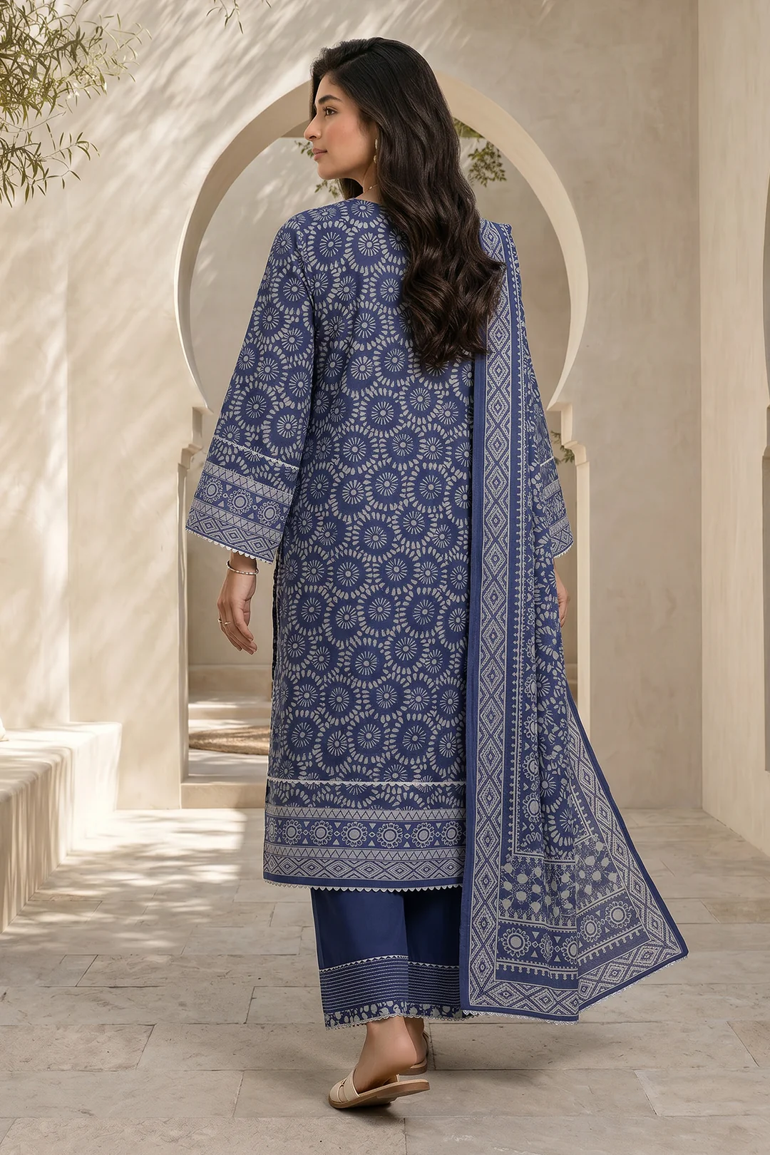 Shirt Shalwar Dupatta - 8043 - Image 6