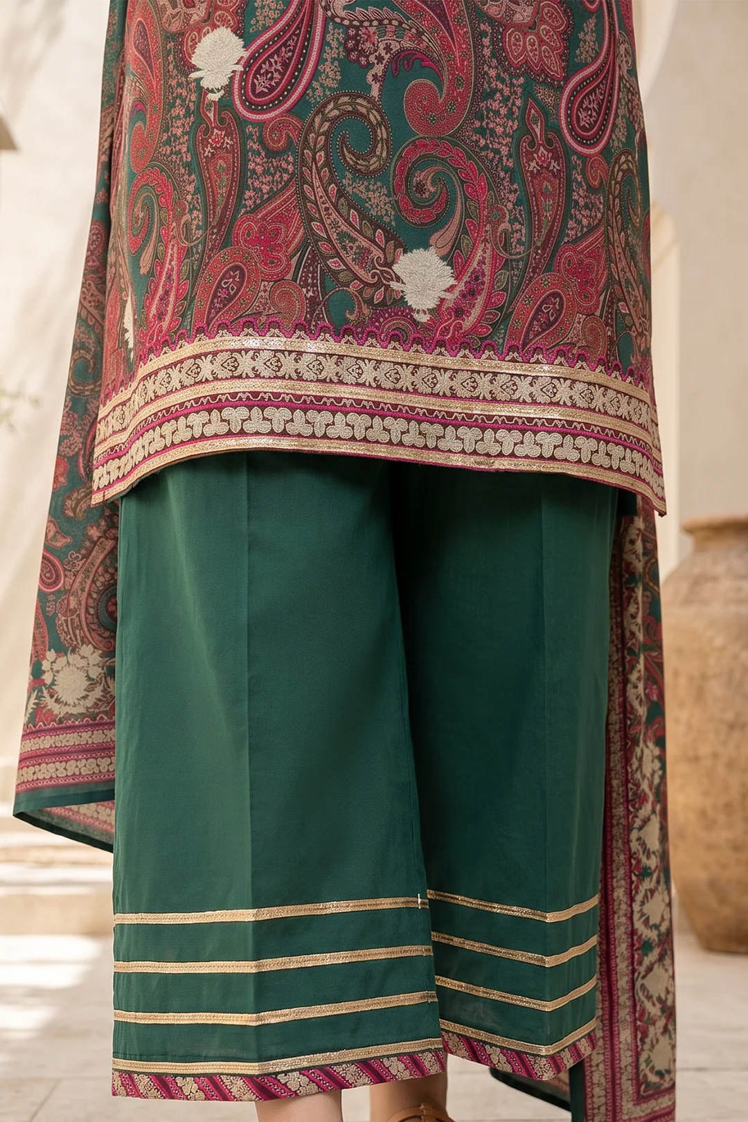 Shirt Shalwar Dupatta - 8044 - Image 4