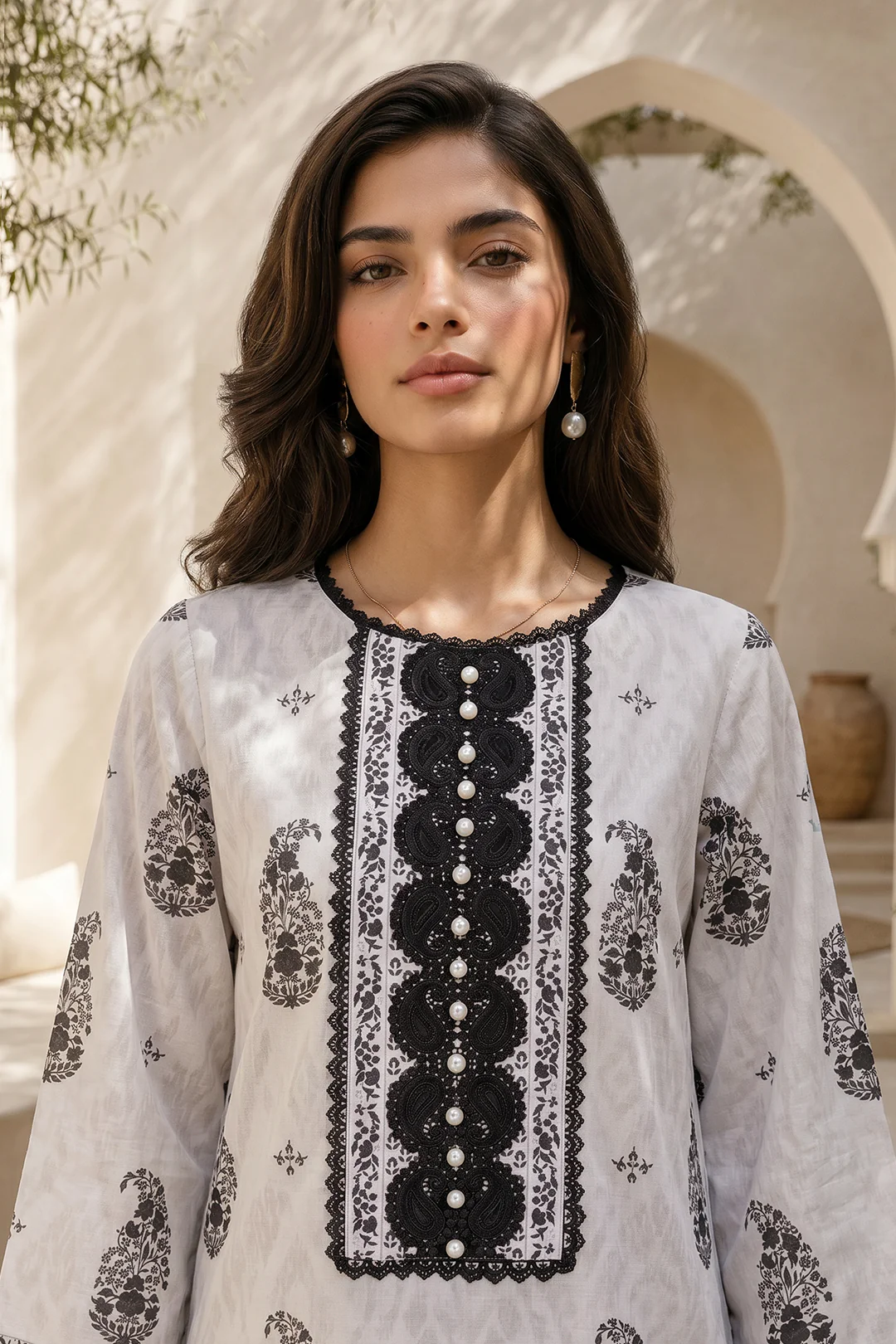 Shirt Shalwar Dupatta - 8045 - Image 2