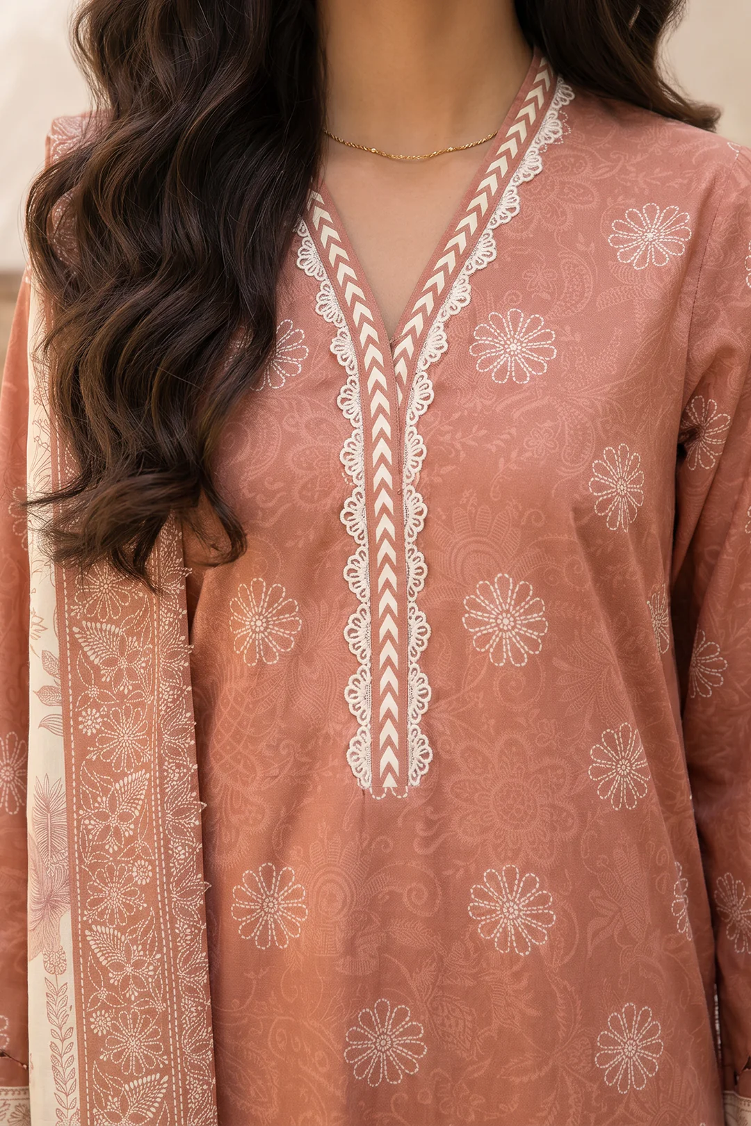 Shirt Shalwar Dupatta - 8047 - Image 4