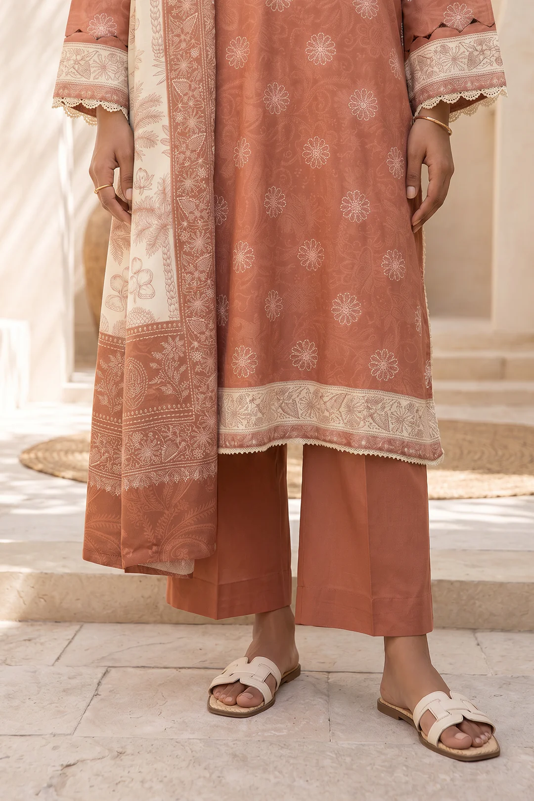 Shirt Shalwar Dupatta - 8047 - Image 5