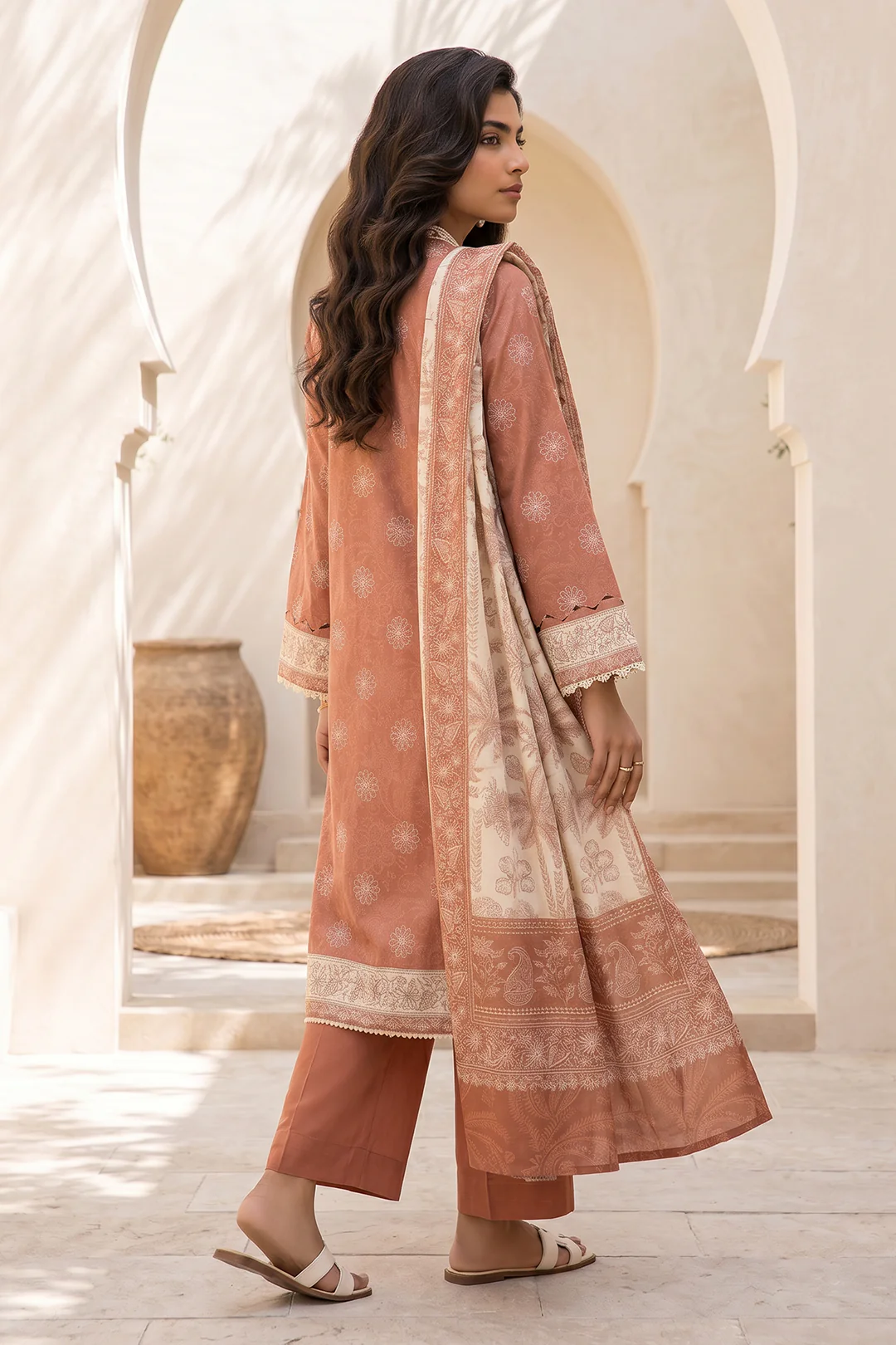 Shirt Shalwar Dupatta - 8047 - Image 7