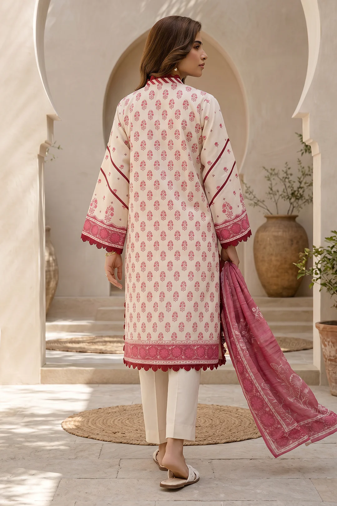 Shirt Shalwar Dupatta - 8049 - Image 7